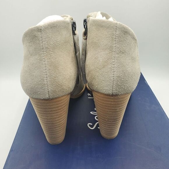 Splendid Daphne Ankle Boot Stacked Heel Pull On Size 7 New in Box - Picture 9 of 15